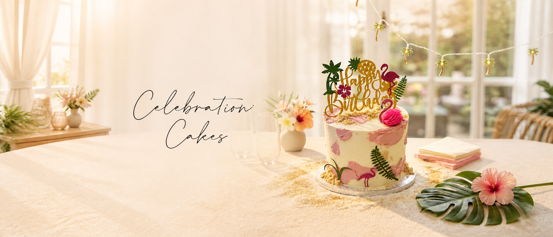 Pecks Celebration Cakes banner